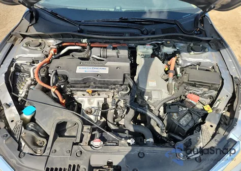 2017 Honda Accord Touring Hybrid из США, поврежденный, VIN JHMCR6F7XHC004995